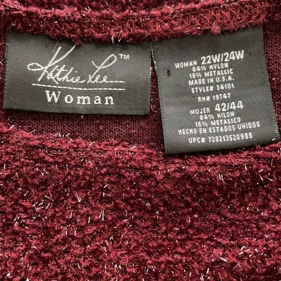 Kathie Lee Woman Sweater 22/24 - Picture 4 of 5
